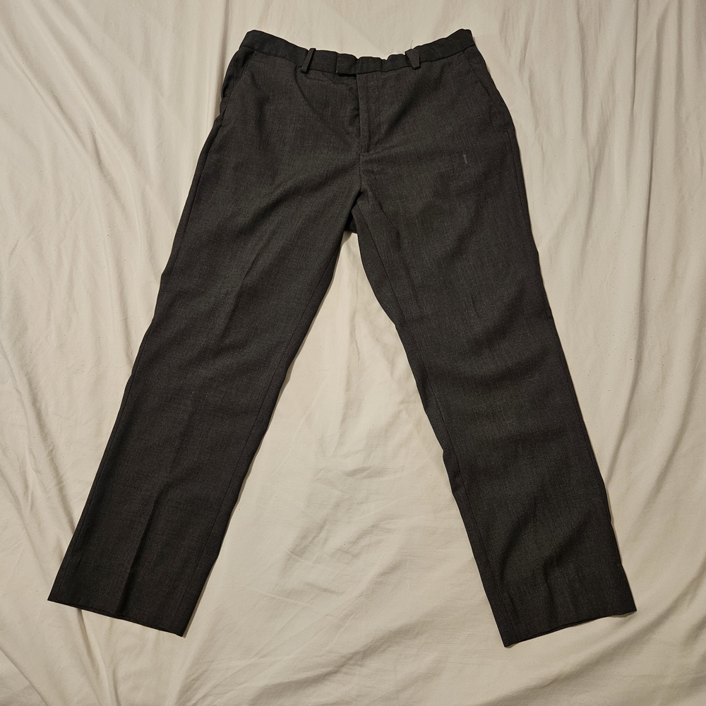 H&M Men's Slim Fit Gray Trousers